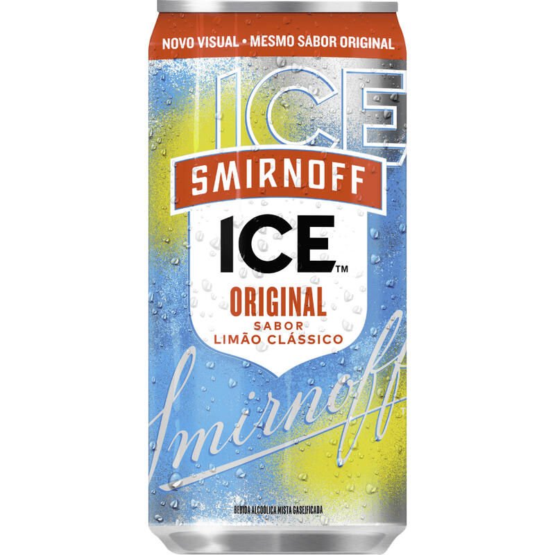 Bebida Mista Alcoólica Gaseificada Limão Clássico Smirnoff Ice Lata 269ml