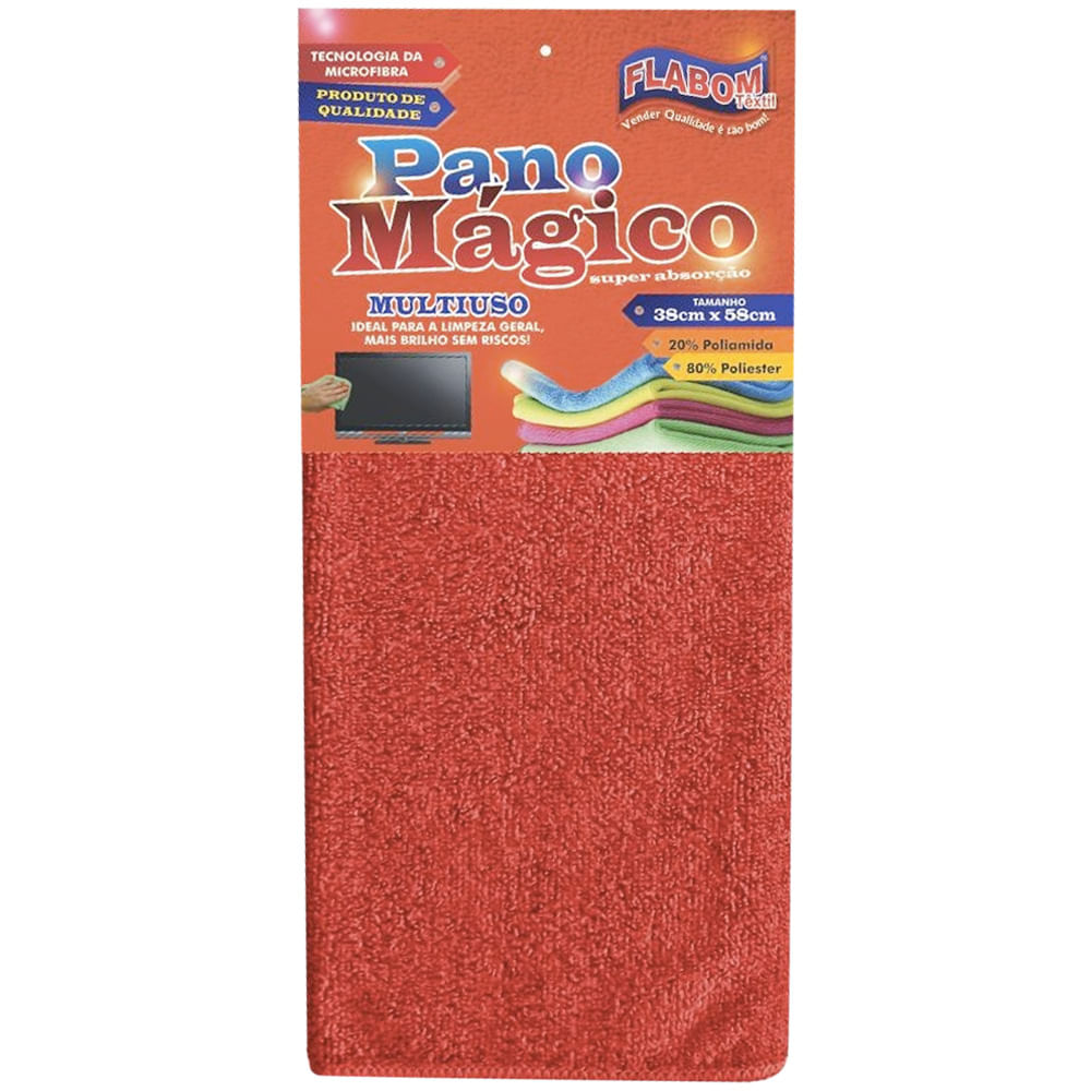 Pano Mágico Flabom Multiuso 38x58cm Un