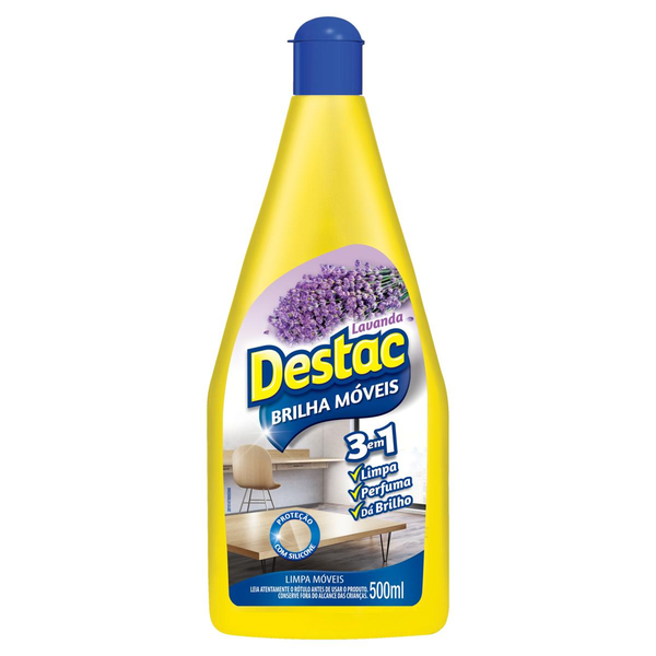 Brilha Móveis DESTAC Lavanda 500ml