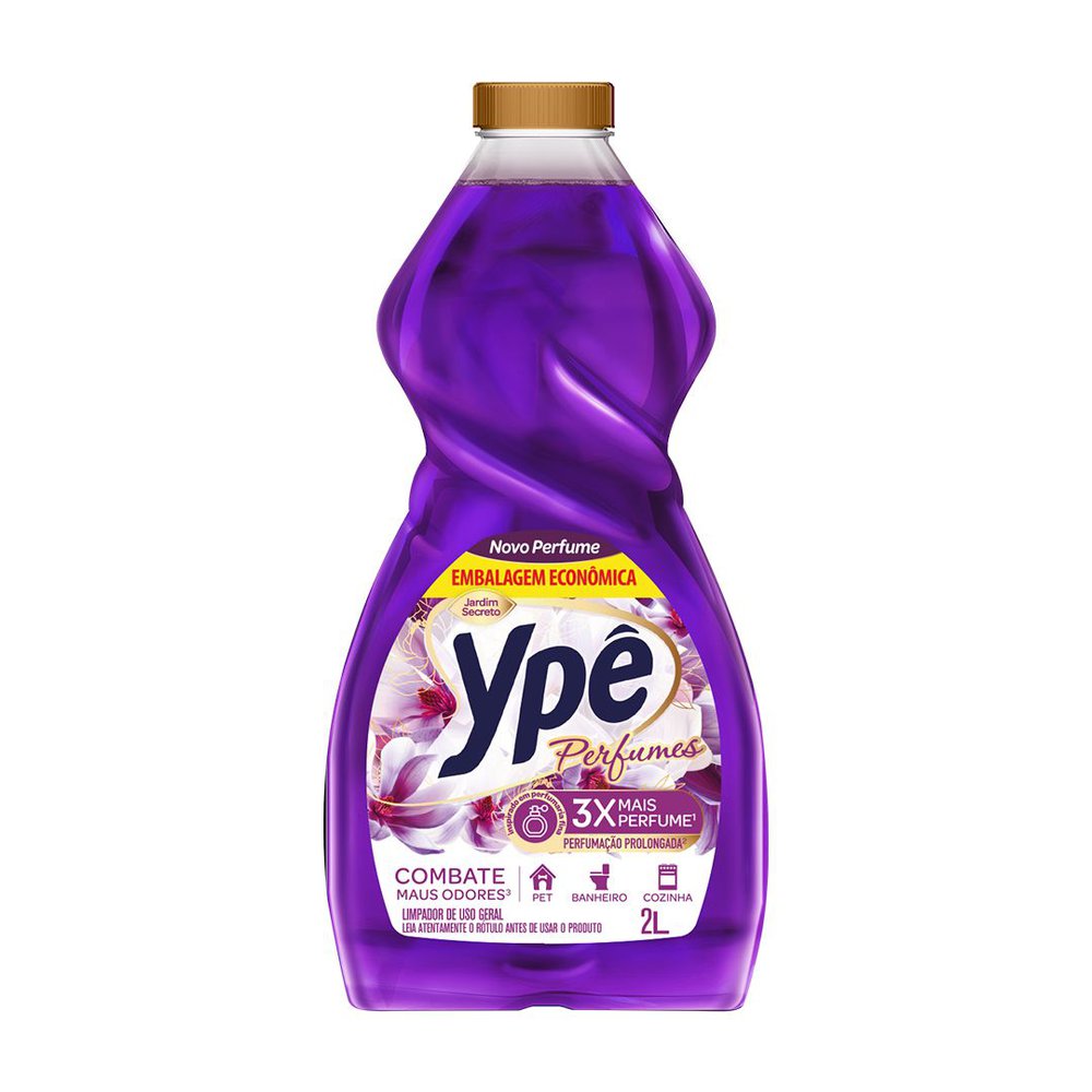 Limpador Perfumado Ypê Premium Jardim Secreto 2L