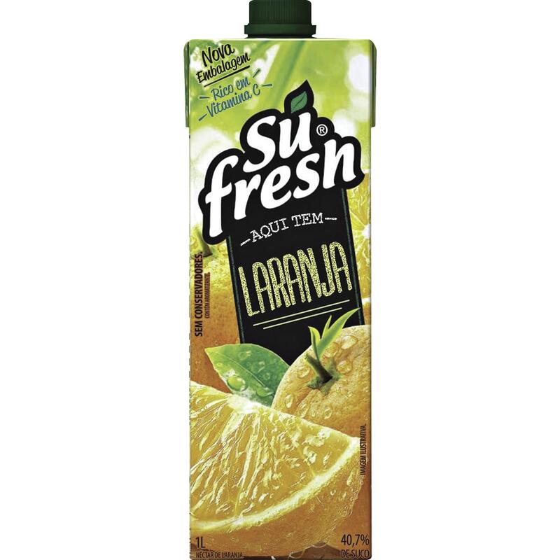Bebida Mista Sufresh Laranja 1L
