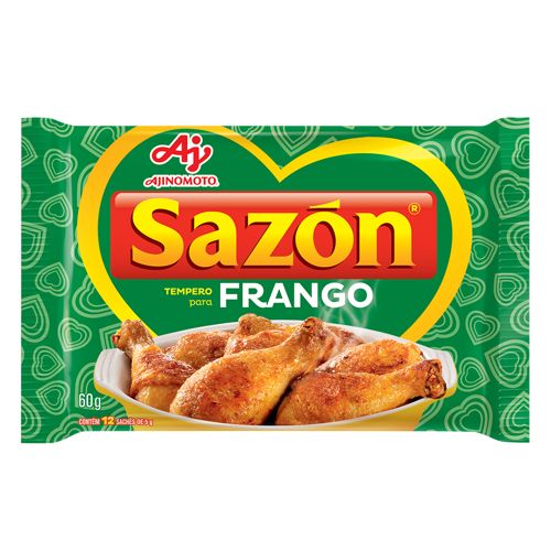 Tempero SAZON Ideal para Frangos 60g