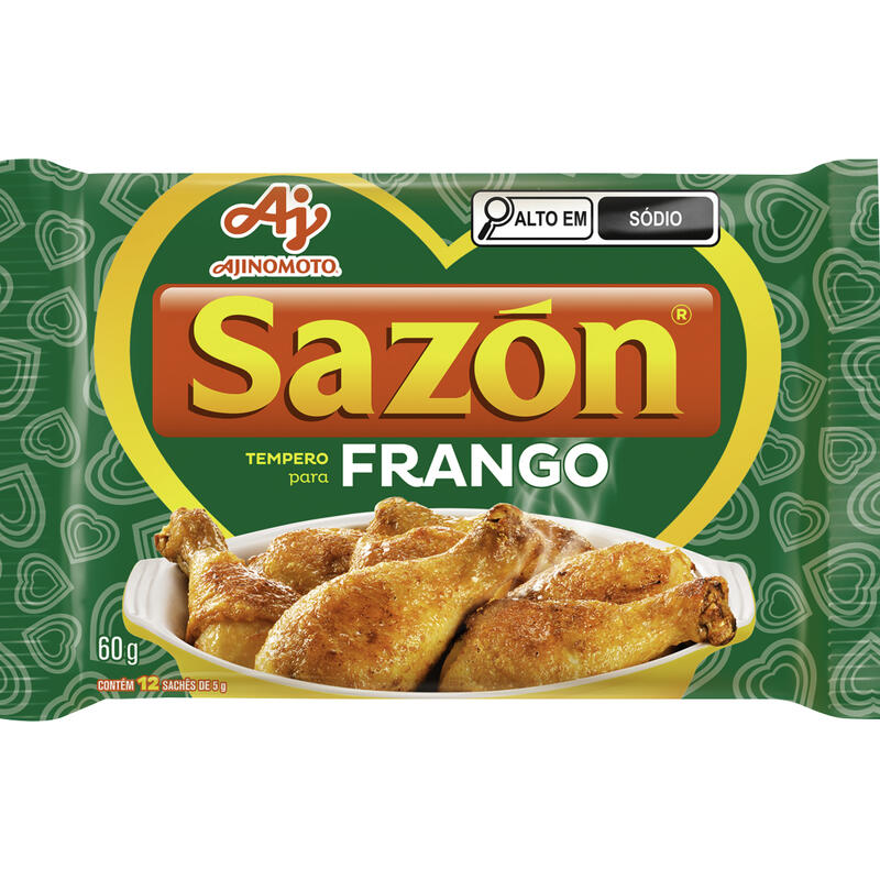 Tempero SAZON Ideal para Frangos 60g
