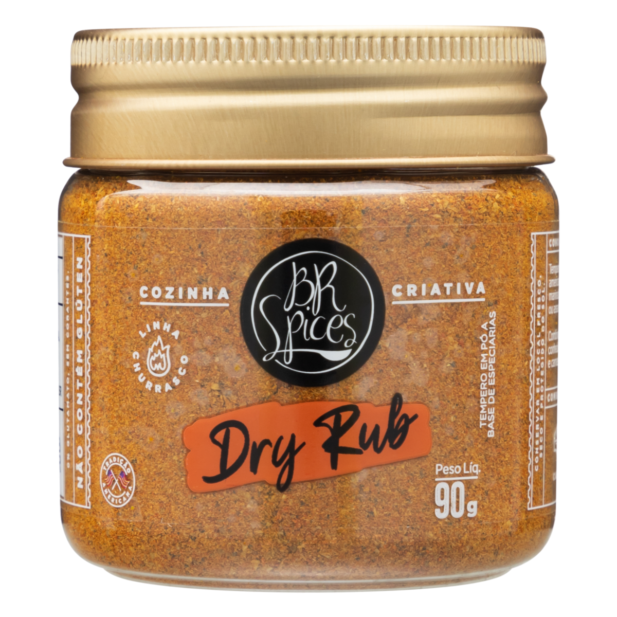 Tempero Pote Br Spices Dry Rub 90G