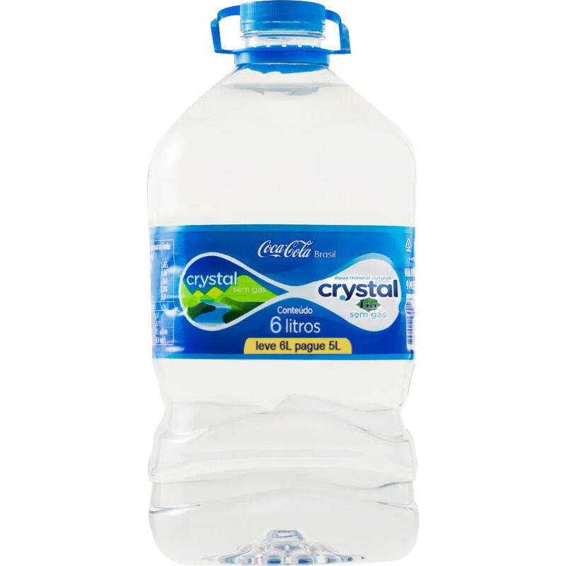Água Mineral Crystal Sem Gás 6L