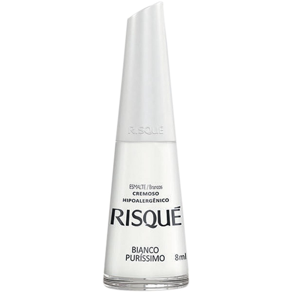 Esmalte Risqué Cremoso Bianco Puríssimo 8ml