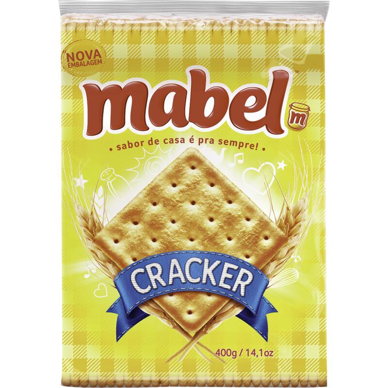 Biscoito Mabel Cream Cracker 400g