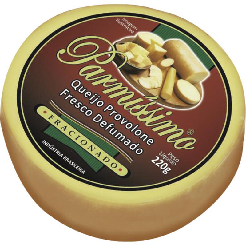 Queijo Provolone Parmíssimo Defumado Fracionado 220g