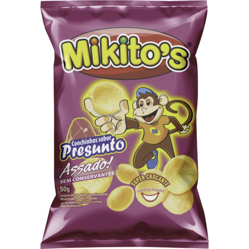 Salgadinhos Mikitos Presunto 50g