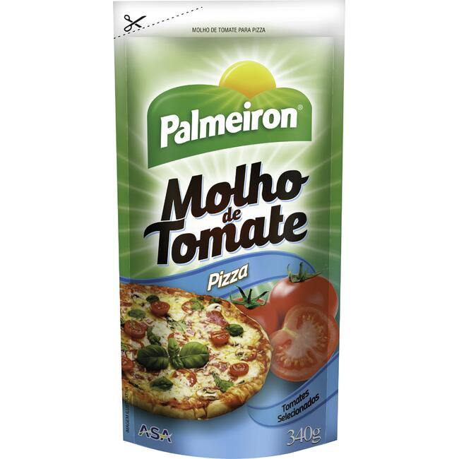 Molho de Tomate Palmeiron Pizza 340g