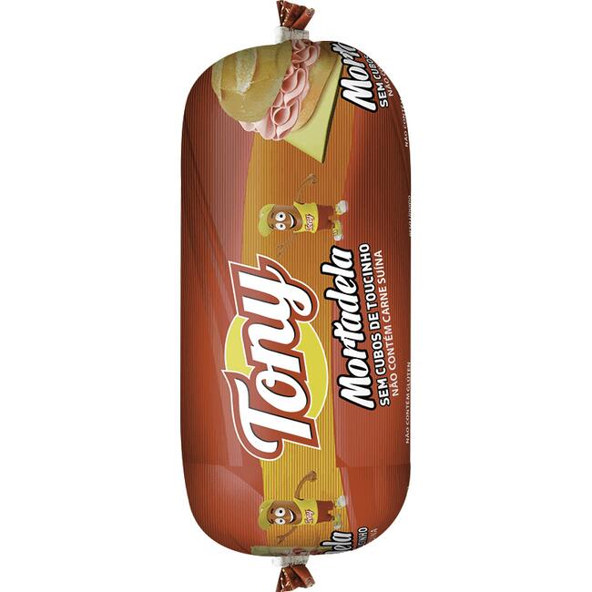 Mortadela Mini Tony Sem Toucinho Preço por quilo na peça