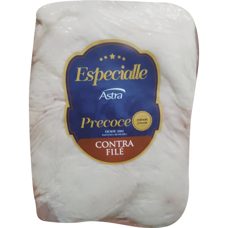 Carne Bovina Contrafilé Astra Resf Preço por quilo na peça