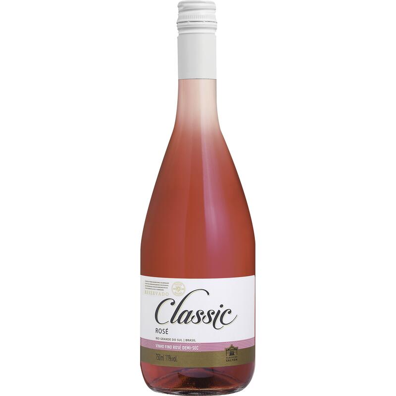Vinho Salton Classic Demi-Sec rosé 750ml
