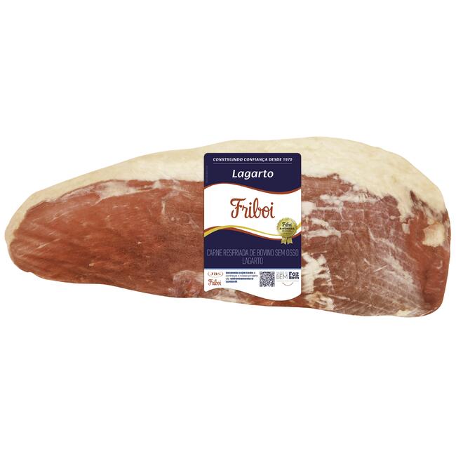 Carne Bovina Lagarto Friboi Resf Preço por quilo na peça