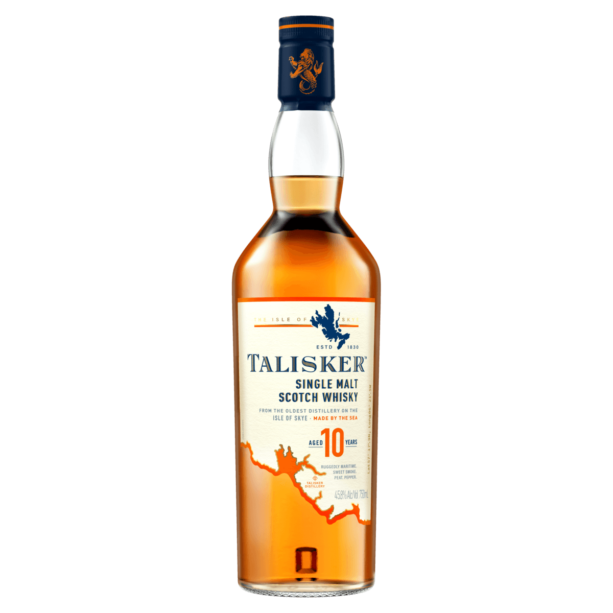 Whisky Escocês Single Malt Talisker Garrafa 750ml