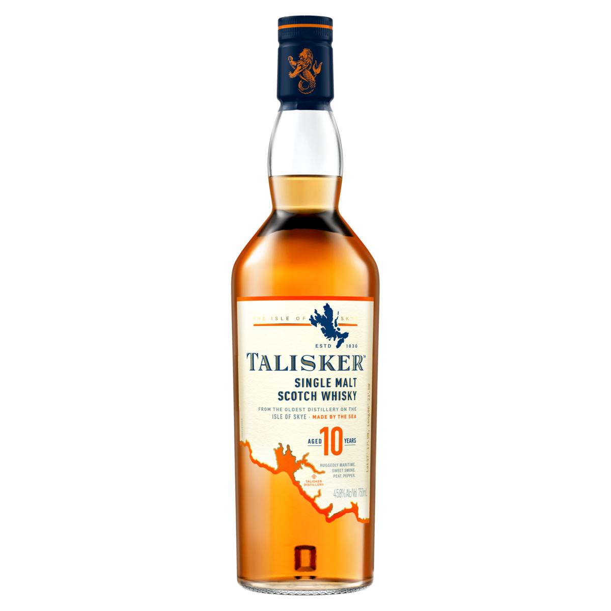 Whisky Escocês Single Malt Talisker Garrafa 750ml