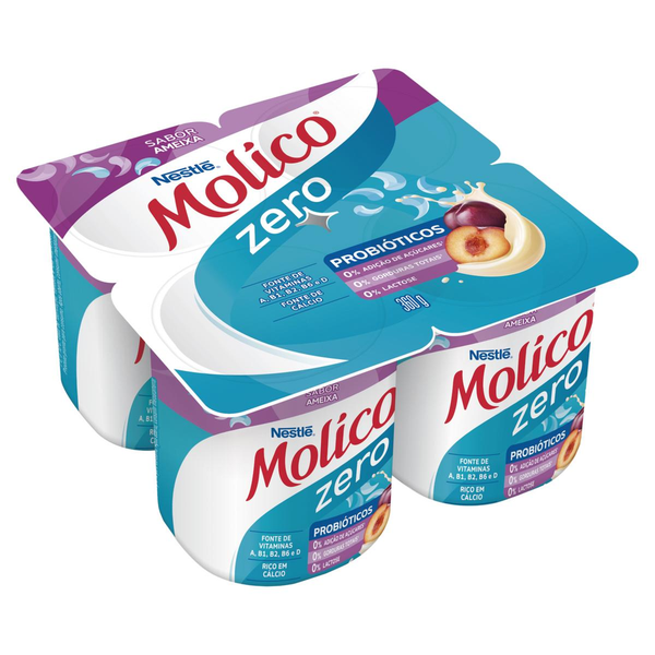 Iogurte Molico 360g - Sem Lactose - Ameixa