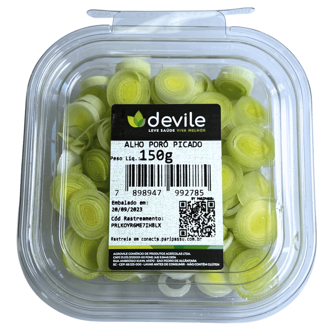 Alho Poró DEVILE Picado 150g