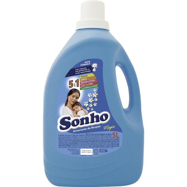 Amaciante para Roupas Sonho Magic 5L