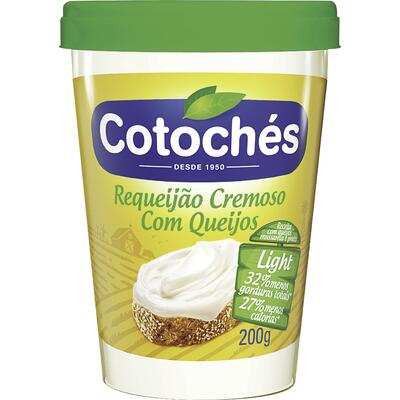 Requeijão Cotochés Light 200g