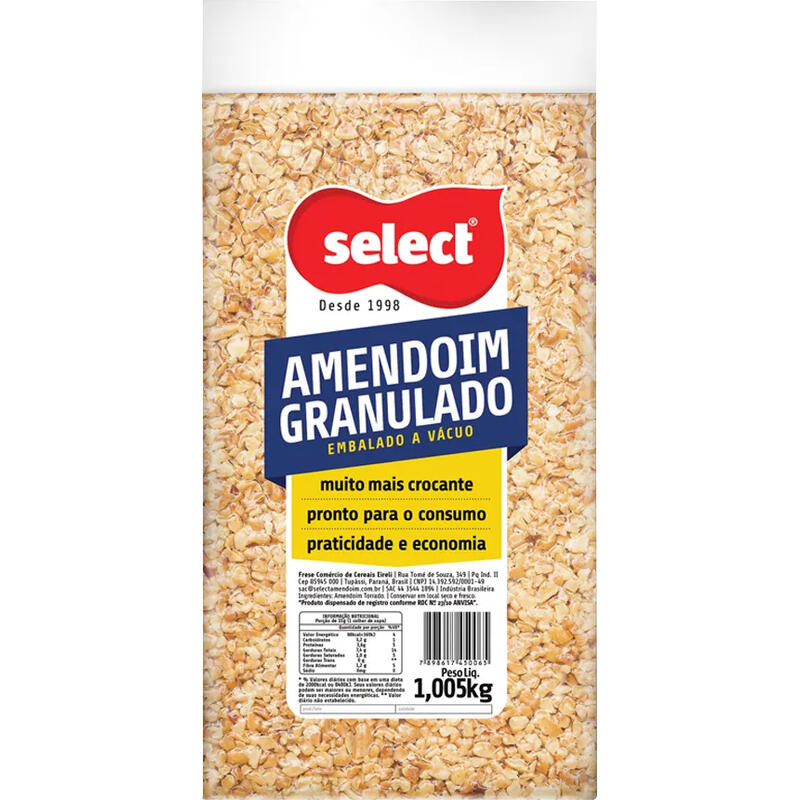 Amendoim Select Granulado 1,005kg