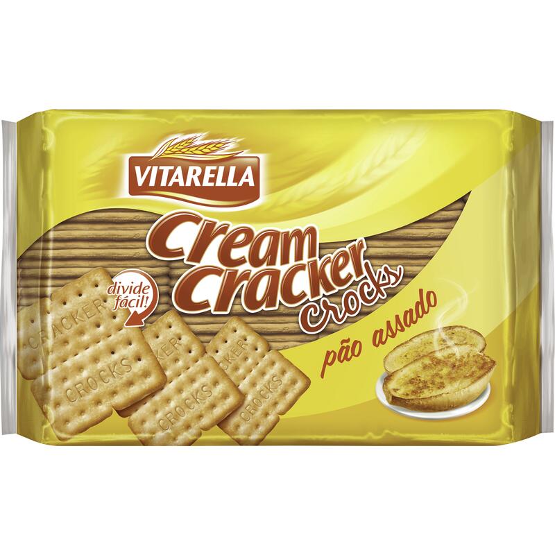 Biscoito Vitarella Crocks Pão Assado 400g