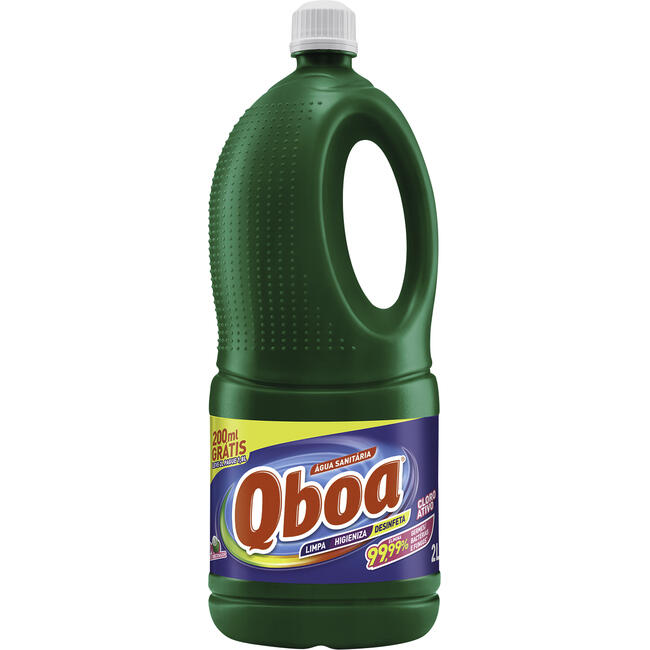 Água Sanitária Qboa 2L