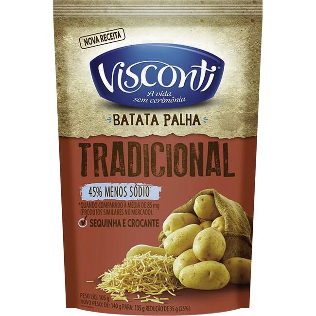Batata Palha Visconti Tradicional 105g