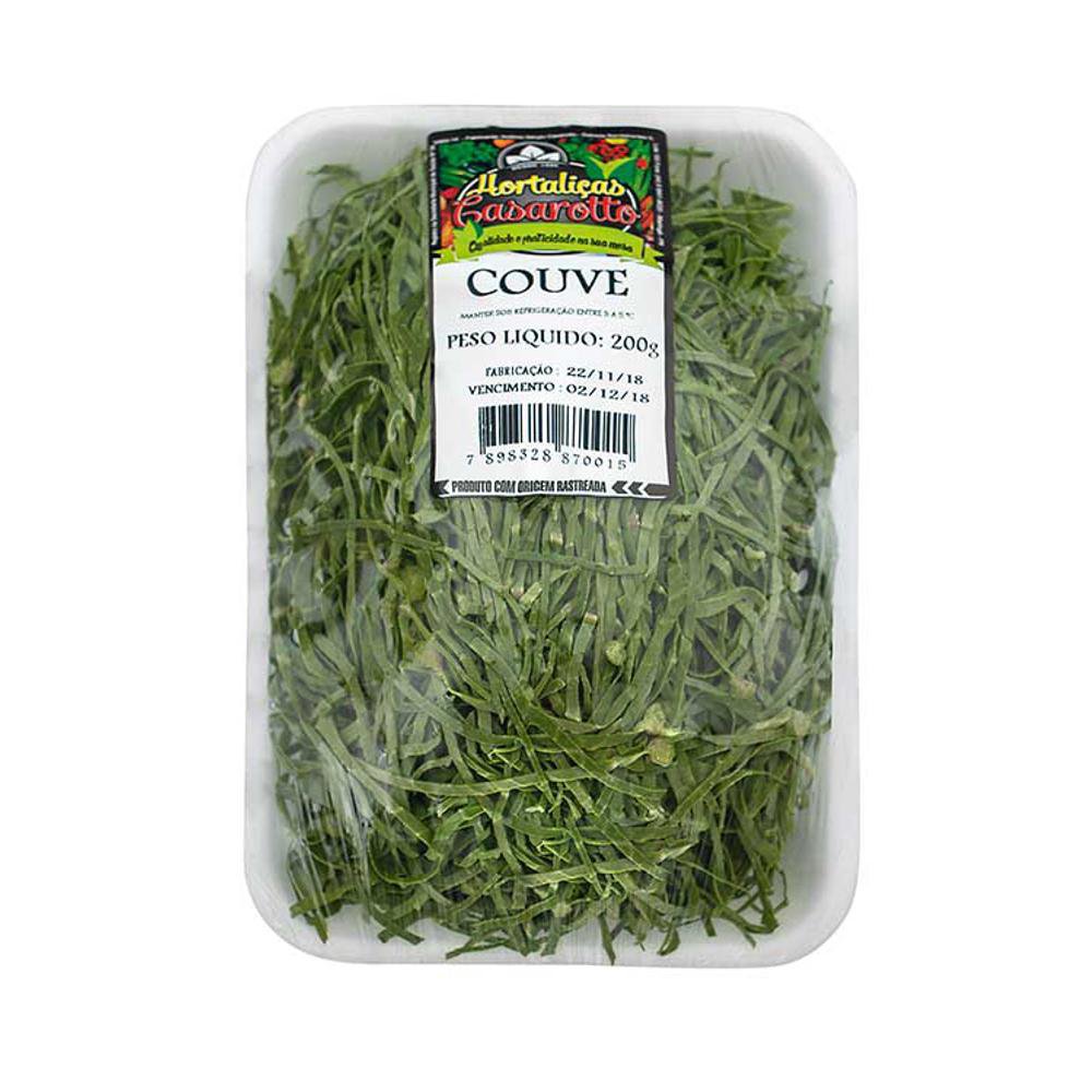 Couve Picada Higienizada 200g