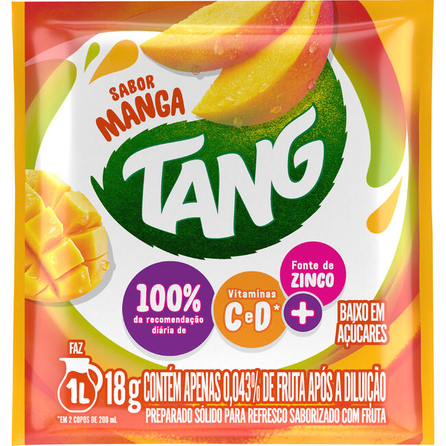 Refresco em Pó Tang Manga 25g