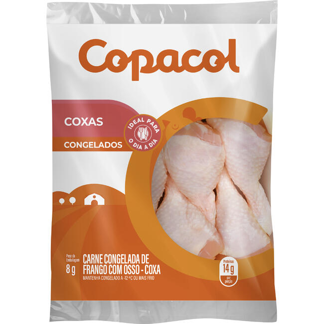 Coxa de Frango Copacol Cong Preço por quilo no pacote