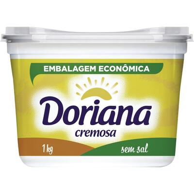 Margarina Doriana Sem Sal 1kg
