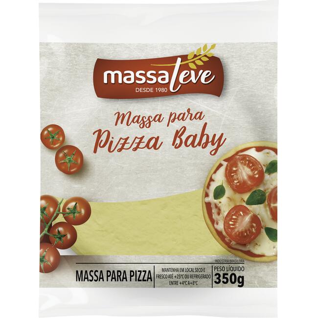 Massa de Pizza Massa Leve Baby 350g