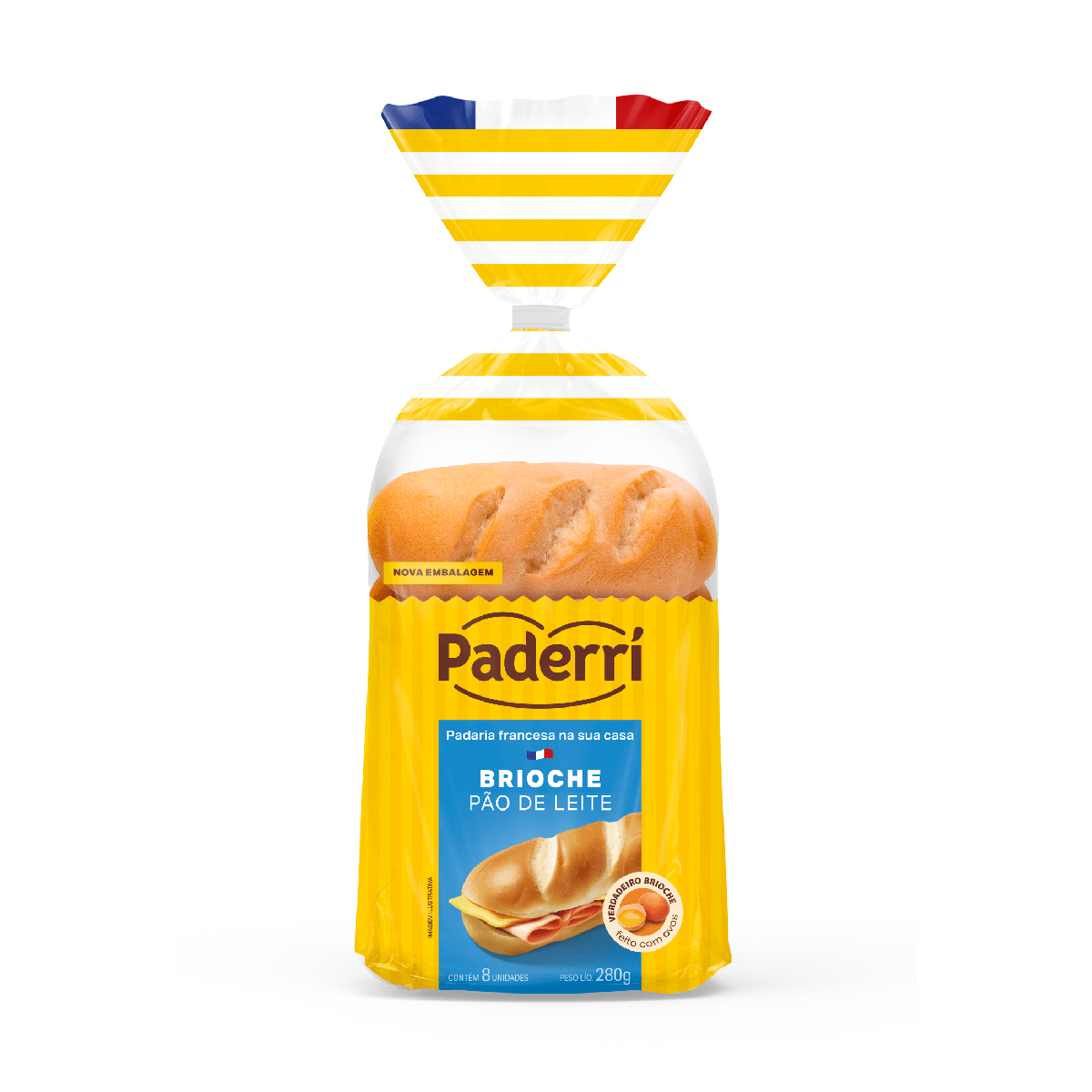 Pão de Leite Paderrí 280g
