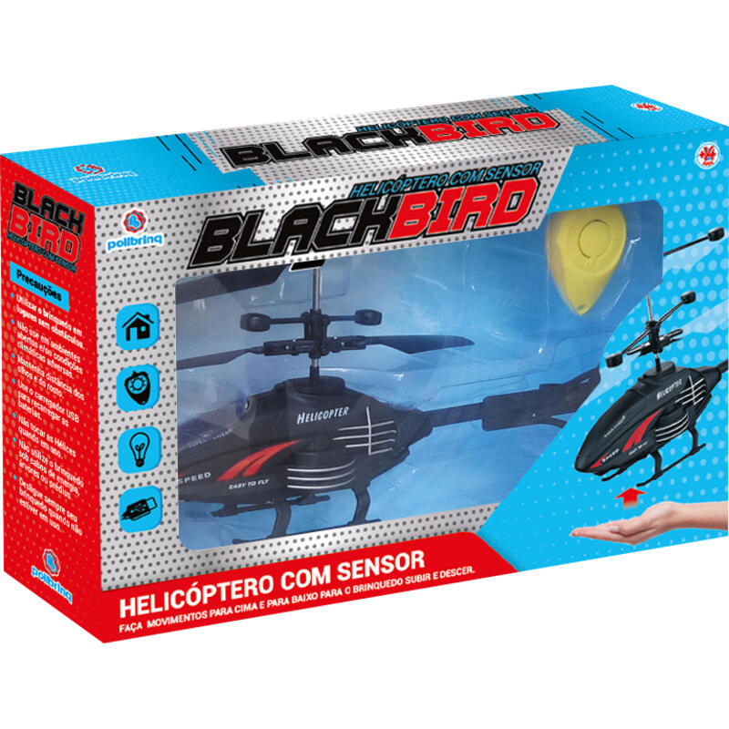 Helicóptero Polibrinq Blackbird un
