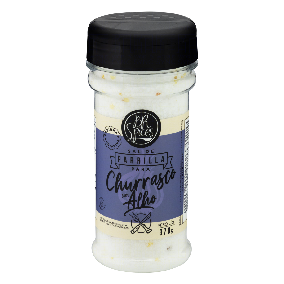 Sal Parrilla Br Spices Com Alho 370G