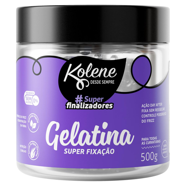 Gelatina Capilar Kolene 500g - Super Fixação