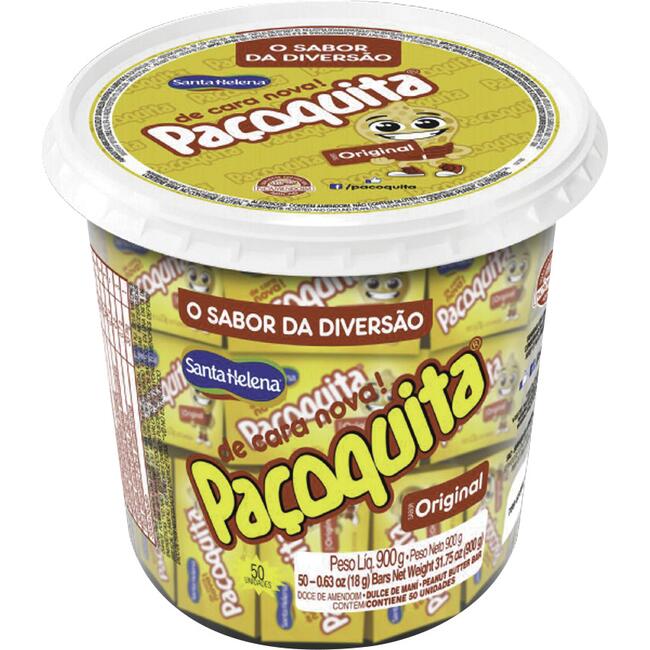 Doce Paçoca Santa Helena Embalada 50 un