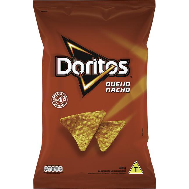 Salgadinho Elma Chips 300g - Doritos - Queijo Nacho