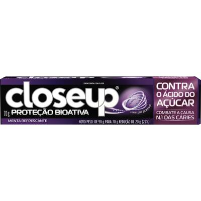 Creme Dental Closeup Proteção bioativa 70g