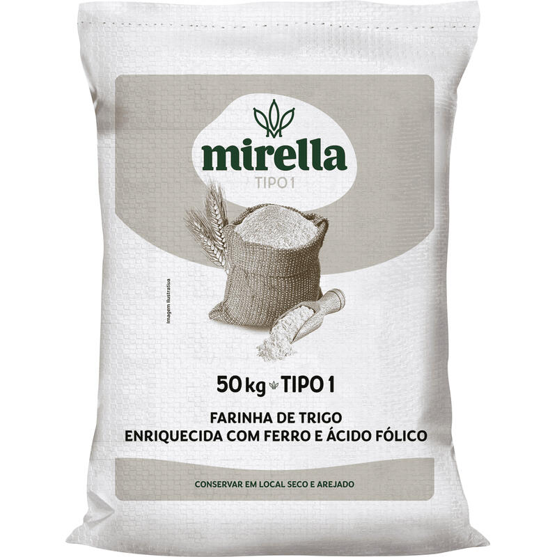 Farinha de Trigo Mirella Tipo 1 50kg