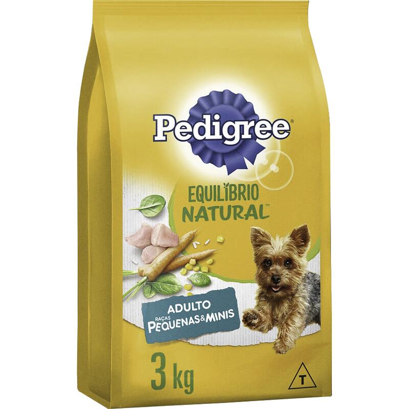 Alimento para Cães Pedigree Equilíbrio Natural Peq 3kg