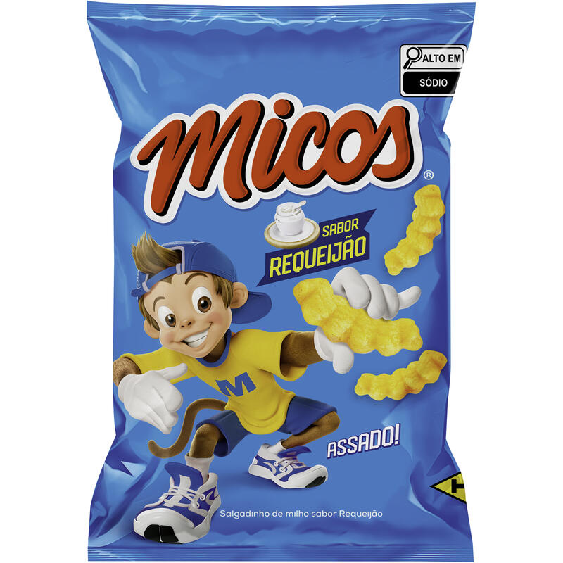 Salgadinho Micos Kids Requeijão 30g