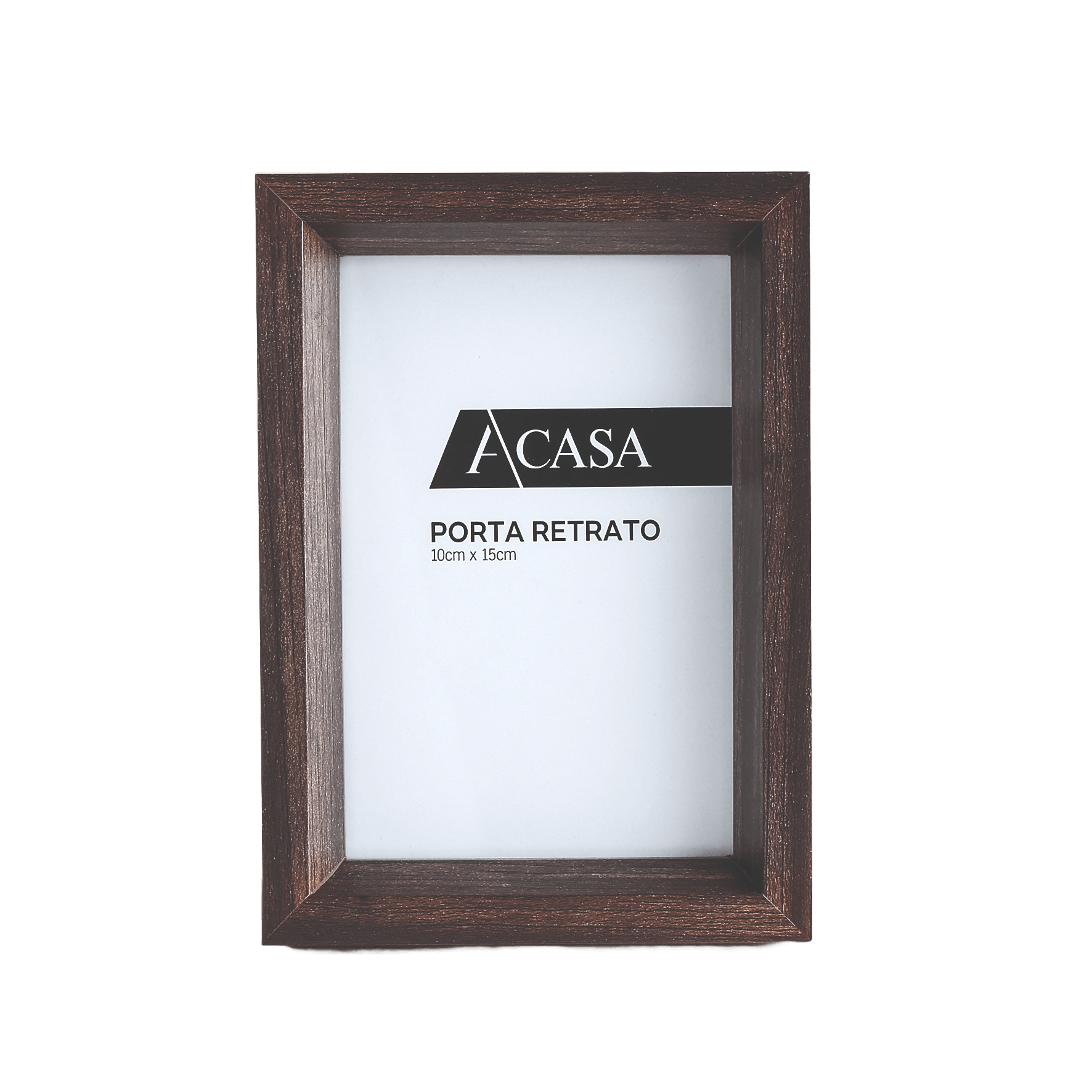 Porta Retrato Madeira 10x15cm - A\CASA