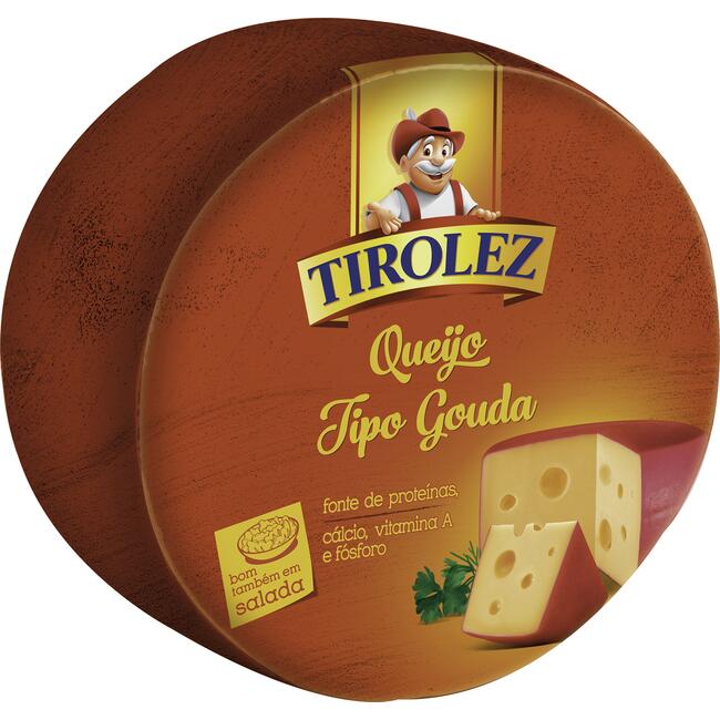 Queijo Gouda Tirolez Preço por quilo na peça