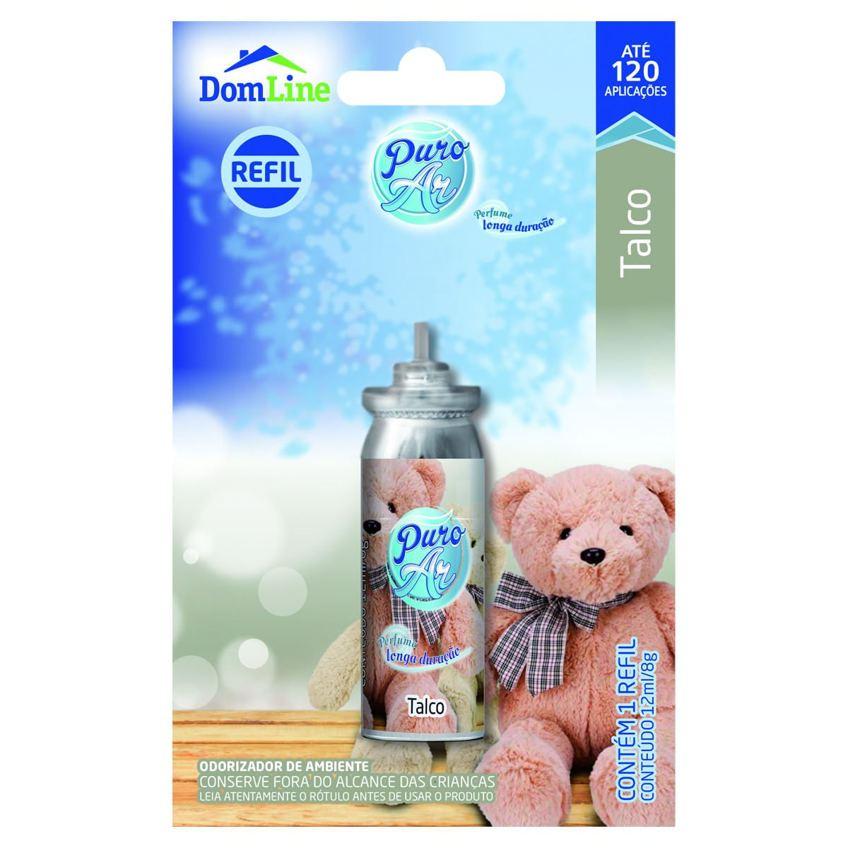 Odorizador de Ambiente Puro Ar Talco Refil 12ml