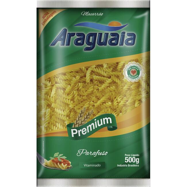 Macarrão Premium Araguaia Parafuso 500g