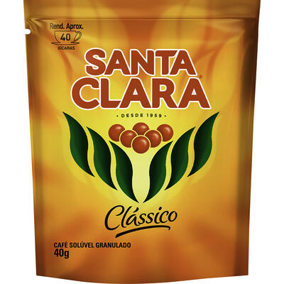 Café Solúvel Santa Clara 40g