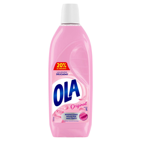 Lava Roupa Olá Original Leve 1L Pague 800ml