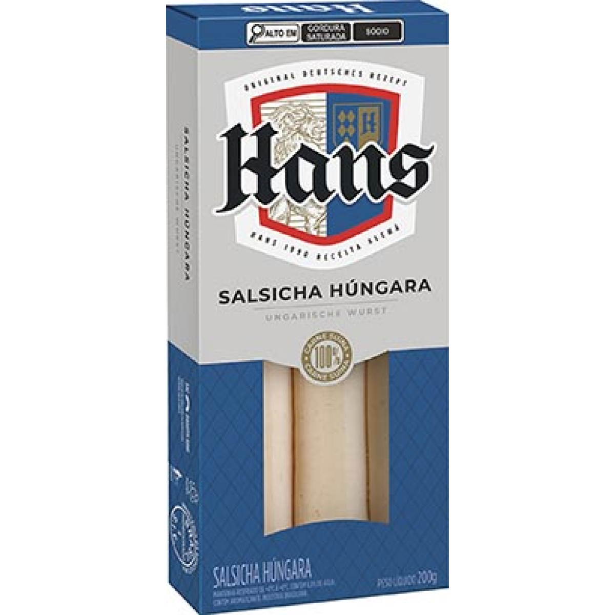 Salsicha Hungara Hans 200gr
